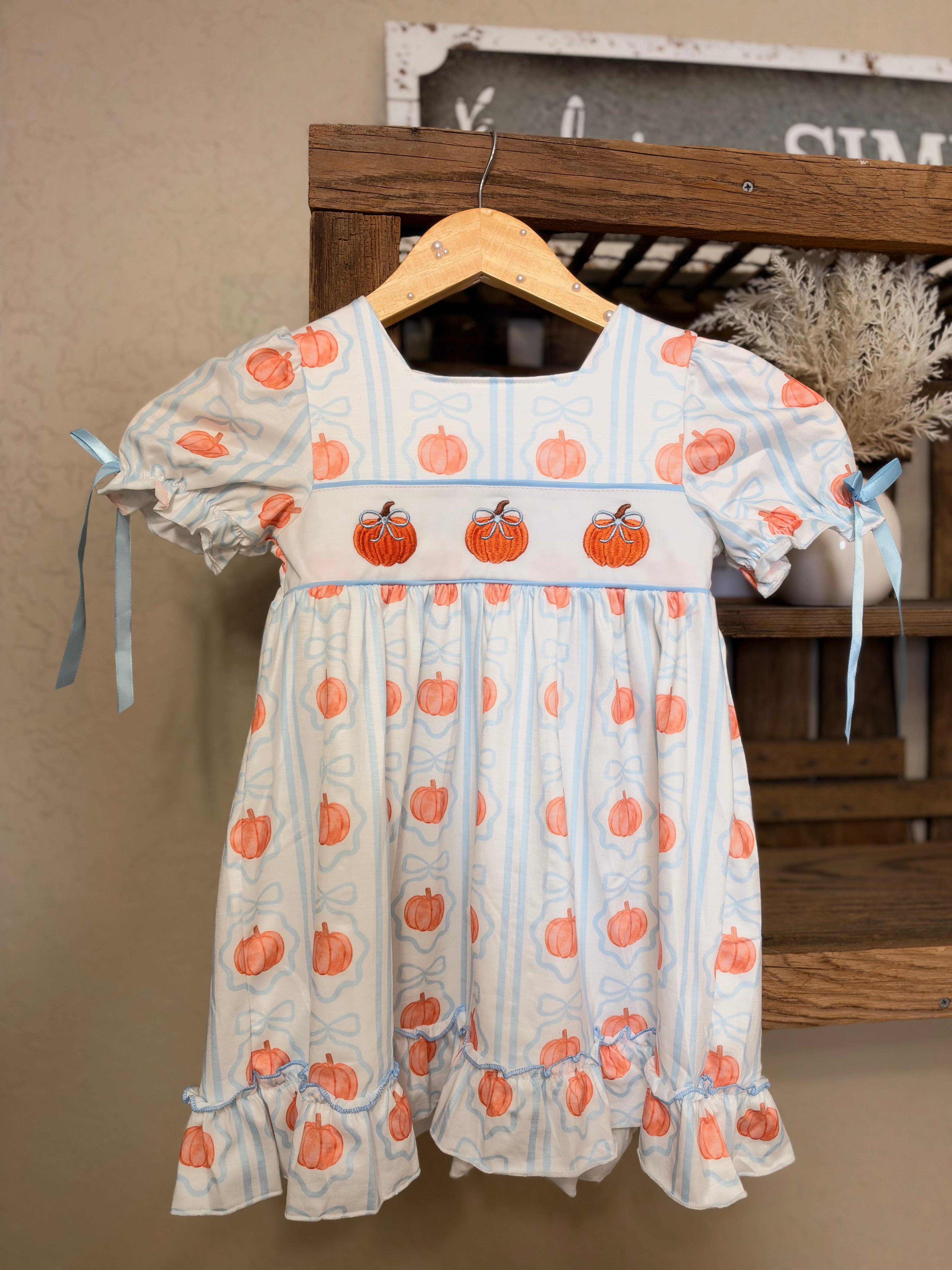 Blue Pumpkin Dress
